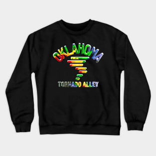 OKLAHOMA WEATHER TORNADO ALLEY Crewneck Sweatshirt